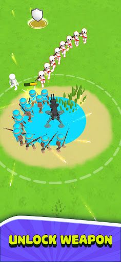 Stickman Snake Survival.io - Screenshot 1