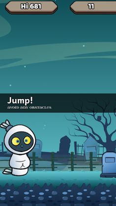 Pocong Run:Tap Runner Jump Run - Screenshot 1