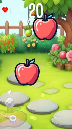 Apple Catching Piano Song - Screenshot 2