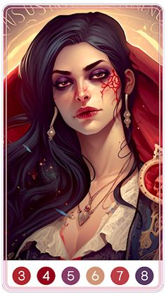 Horror Color by Number - Screenshot 2