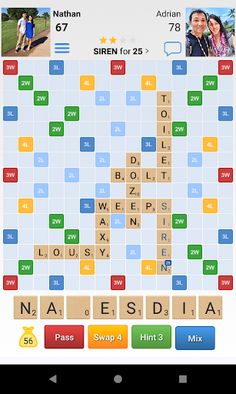 Word Nation Crossword Friends - Screenshot 2