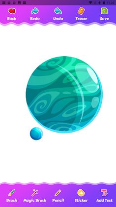 Planet and Galaxy Coloring - Screenshot 4