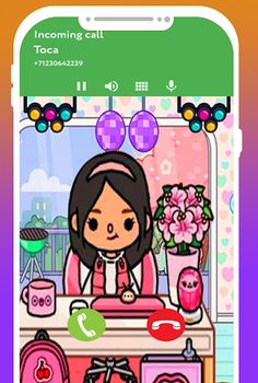 Toca Boca Fake Video Call&chat - Screenshot 2