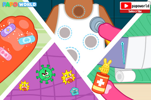 Papo Town: Hospital Story - Screenshot 2