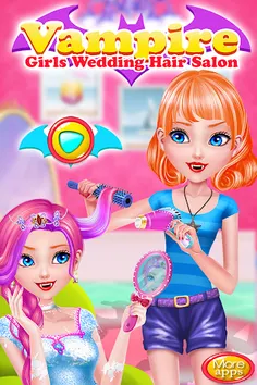 Vampire Girls Wedding Hair Sty - Screenshot 1