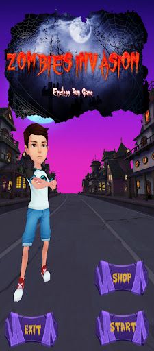 Zombies Invasion Run - Screenshot 1