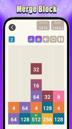 2048 - puzzle game - Screenshot 3