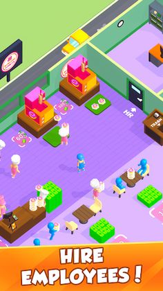 Restaurant Tycoon: Donut Games - Screenshot 1