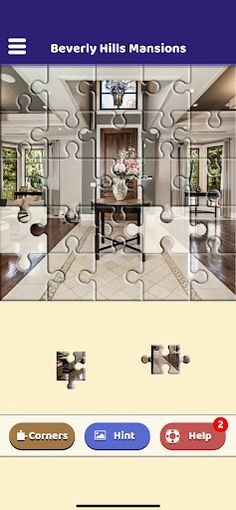 Beverly Hills Mansions Puzzle - Screenshot 3