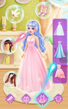 Princess Grand Dress Up Prom - Screenshot 1