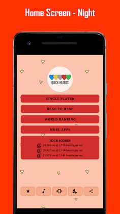 Quick HEARTS Game - Screenshot 2