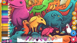 Coloring Book For Kids Animals - Screenshot 3