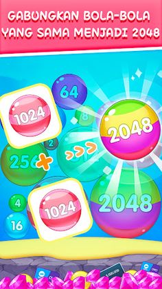 Luck balls 2048 - Screenshot 2