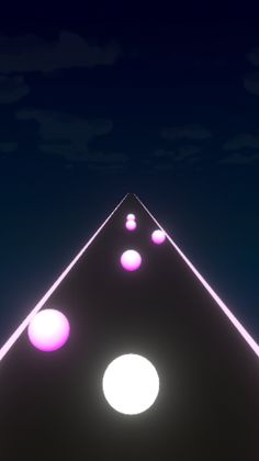 Neon Ball: EDM Rush Runner - Screenshot 2