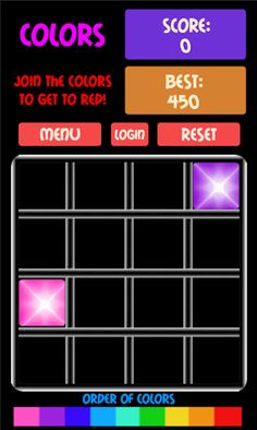 Colors 2048 - Screenshot 1