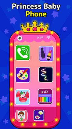 Princess Phone Game For Girls - Screenshot 1