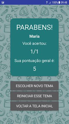 QUIZ - Educação - Profa. Fabia - Screenshot 2