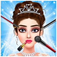 Dress Up Games: Wedding Makeup - Screenshot 1