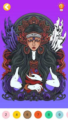 Tattoo Game - Color By Number - Screenshot 2