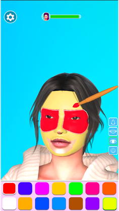 Face Paint DIY - Makeup Kit - Screenshot 4