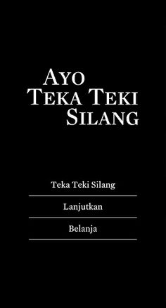 Ayo Teka Teki Silang - Screenshot 1