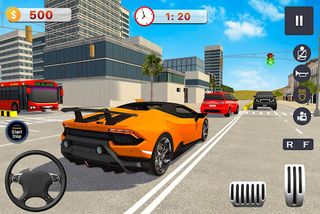 City Car Driving School Games - Screenshot 1