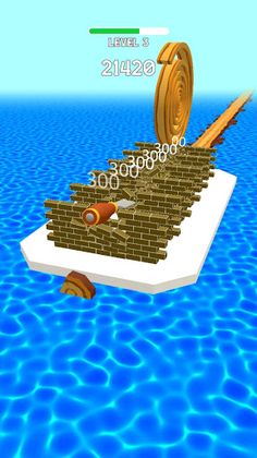 Spiral Roll: Wood Cutting - Screenshot 4