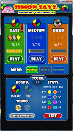 Simon Says - Memory Game - Screenshot 1