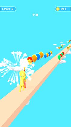 Pop Balloon : Runner - Screenshot 3