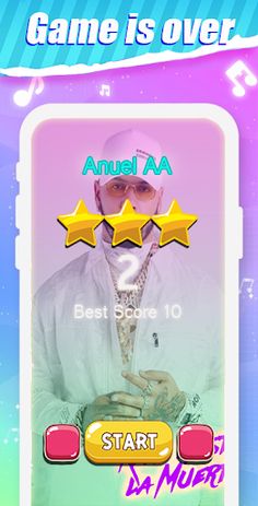 Anuel AA On Piano Game - Screenshot 4