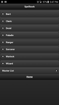 5E Spellbook Plus! - Screenshot 1