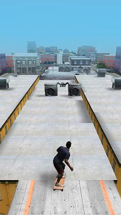 Rooftop Skater Boy Game - Screenshot 3