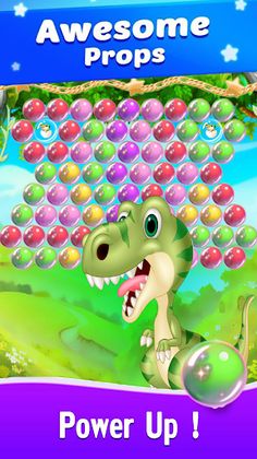 Dino Bubble Shooter Primitive - Screenshot 2