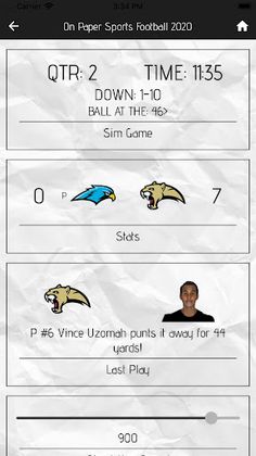 On Paper Sports Football '20 - Screenshot 3