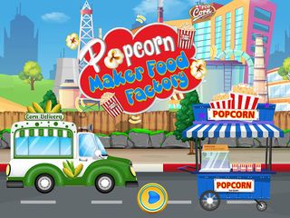 Popcorn Maker Food Factory  - Screenshot 1
