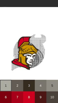 IceHockey Logo Color By Numbe: - Screenshot 3