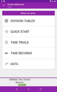 Division Memorizer - Screenshot 2
