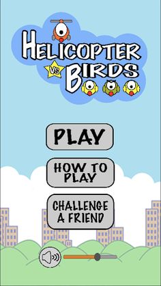 Helicopter vs Birds - Screenshot 1