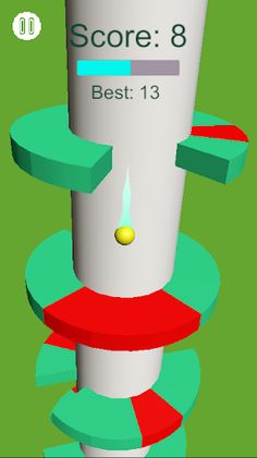 Bouncy Helix Ball - Screenshot 3