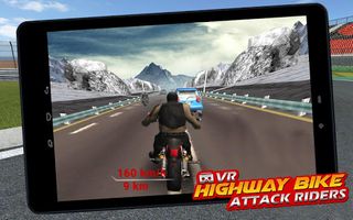 VR Highway Bike Attack Riders - Screenshot 1