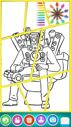 Skibd Toilet Speakerman Color - Screenshot 4