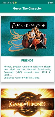 Character Guess - Screenshot 1