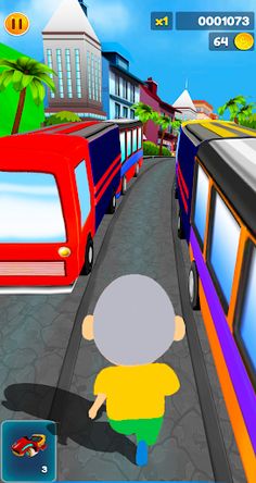 ShinChan Crayon Subway Game - Screenshot 3