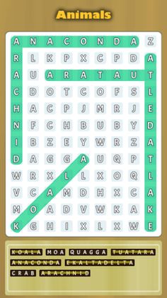 Word Search - Crossword Puzzle - Screenshot 3