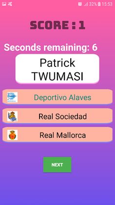 Guess The Club Of Footballers  - Screenshot 3