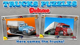 Trucks Puzzles Deluxe - Screenshot 1