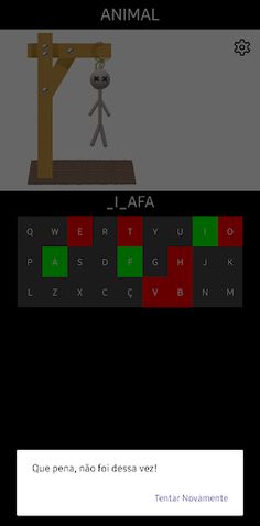 Jogo da Forca - Screenshot 2