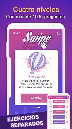 English Swipe Test - Screenshot 3