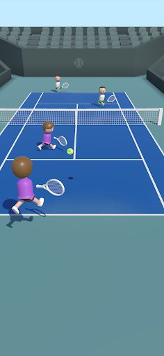 Twin Tennis - Screenshot 2