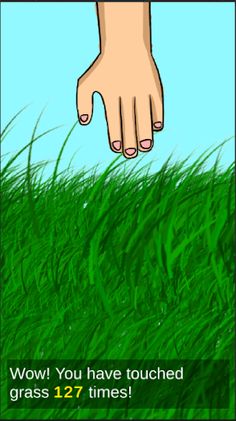Grass Touching Simulator PRO - Screenshot 1